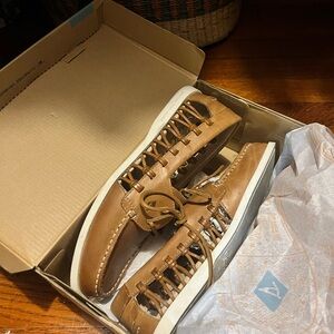 Sperry Tan Leather Loafers